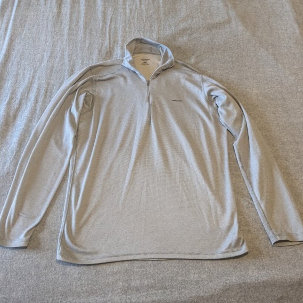Patagonia Men's Capilene Zip-Neck Baselayer Top - Small